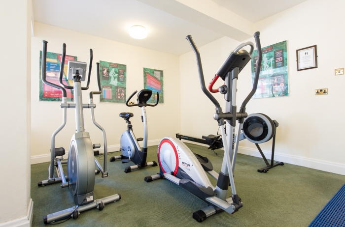 Cardio equipment for guest use
