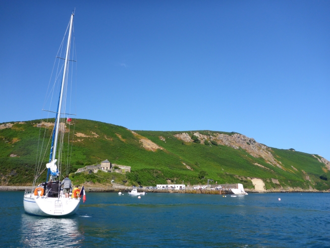 Bouley Bay - Sailing Boat