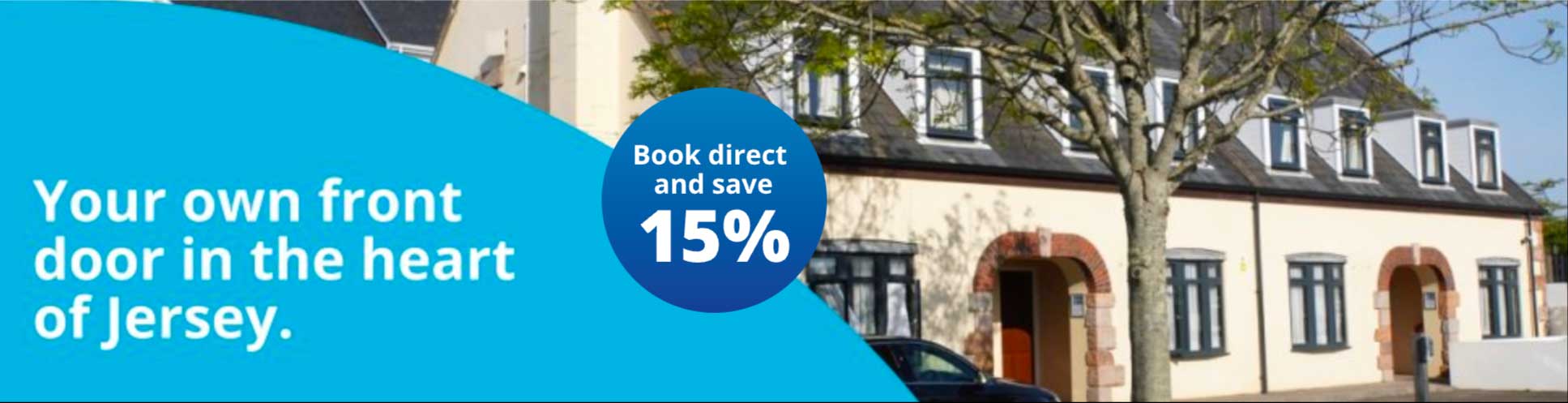 Book direct and Save 15%
